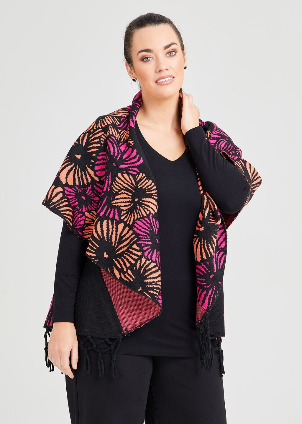 TAKING SHAPE Floral Pop Vest - One Size - RRP $79.95