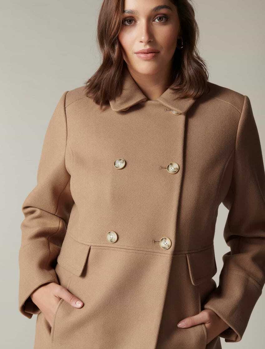 FOREVER NEW Montana Curve Dolly Coat - sizes 16 / 18 / 20 / 22 - RRP $179.99