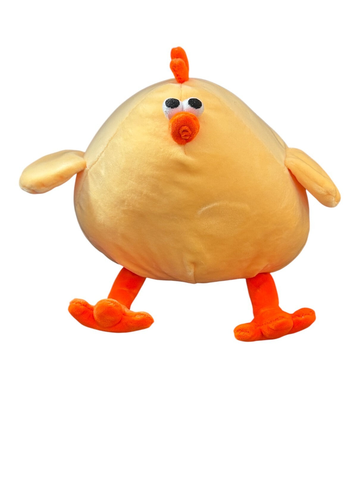 DUNDUN Dun Dun Orange Chicken Plush Toy - 22cm - Miniso