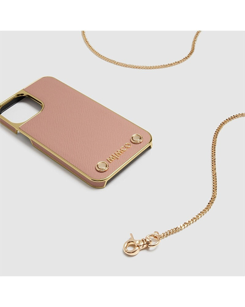 MIMCO Classico Cross Body IPHONE 12 & 12 PRO - Almond - RRP $129 - 100% Genuine