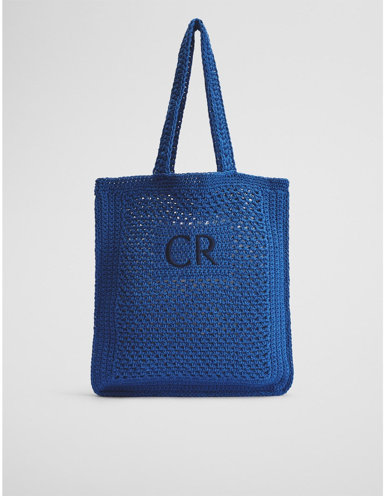 COUNTRY ROAD Macrame Shopper - Bag - Marine - RRP $129