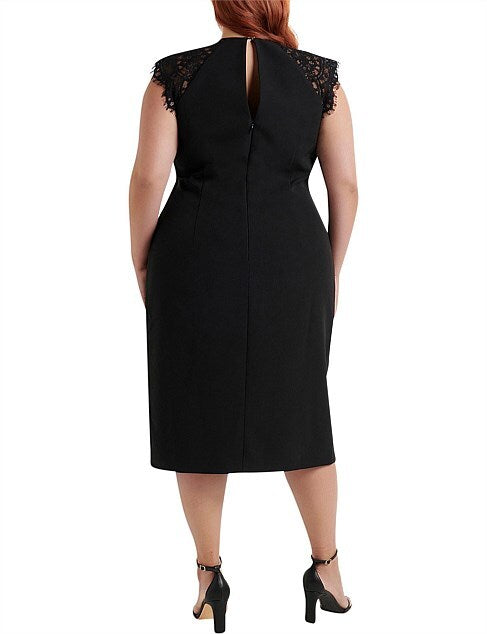 FOREVER NEW Pippa Curve Midi Dress - sizes 16 & 22 - RRP $149.99