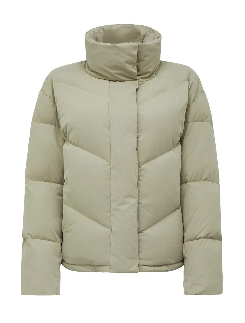 FOREVER NEW Jenny Cropped Puffa Jacket - Sage -sizes 12 / 14 / 16 - RRP  $159.99