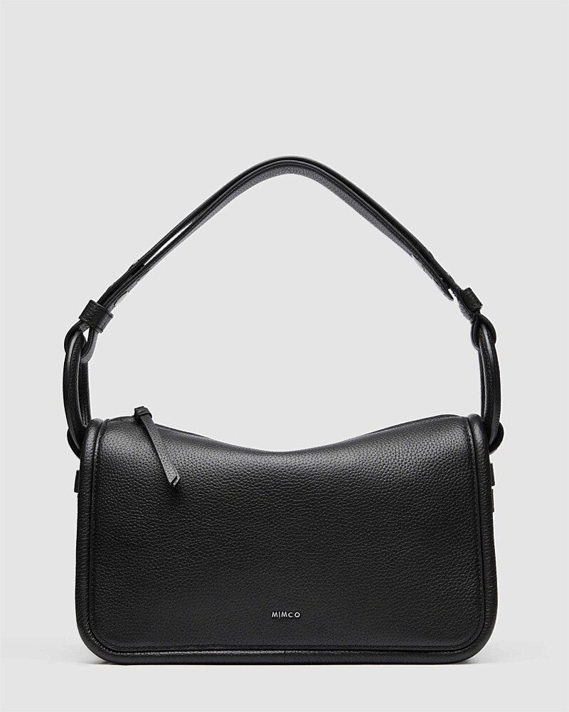 MIMCO Contort Large Shoulder Bag - Black - RRP $450.00 - 100% Genuine