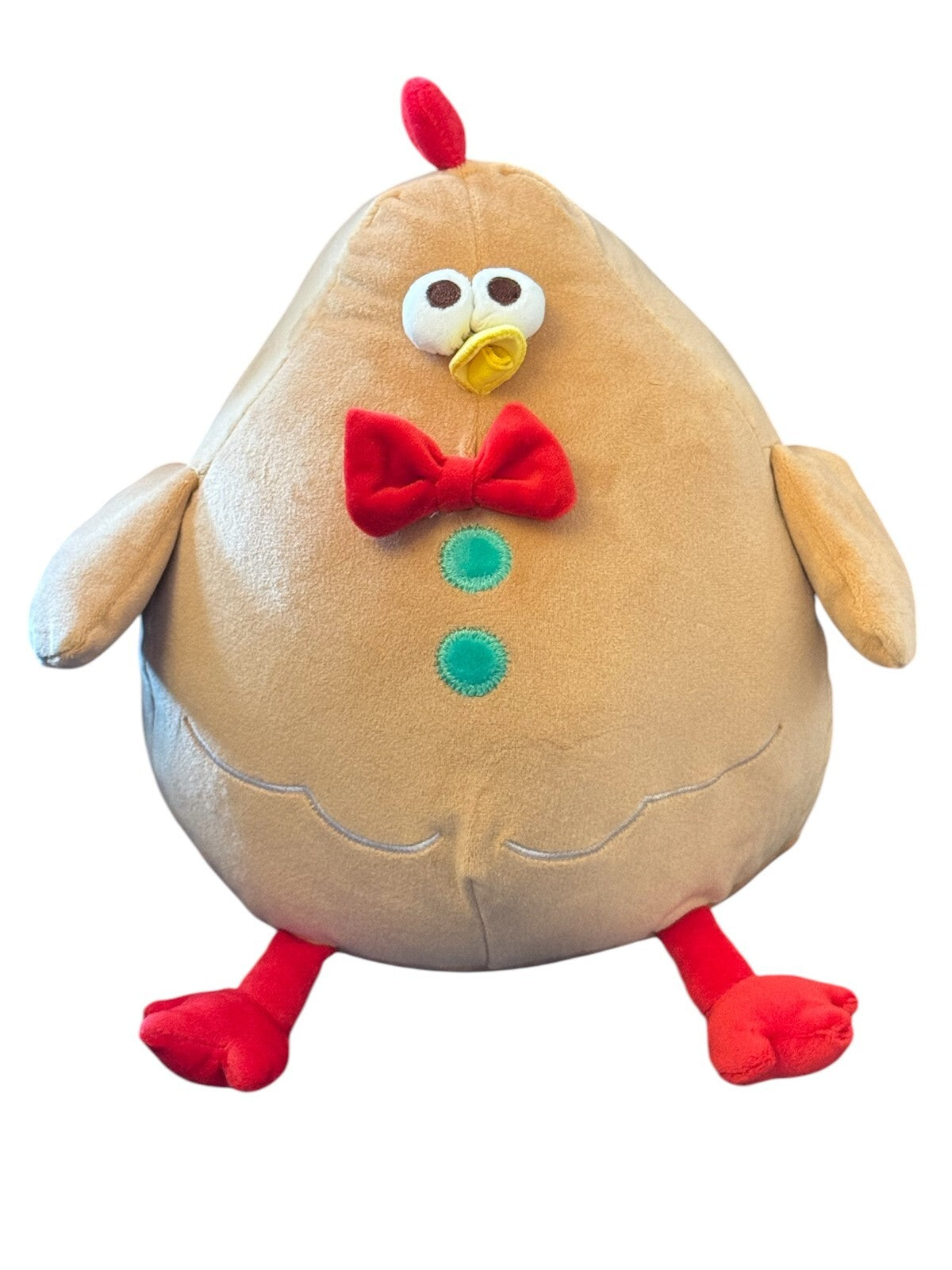 DUNDUN Dun Dun Gingerbread Chicken Plush Toy - 35cm - Miniso