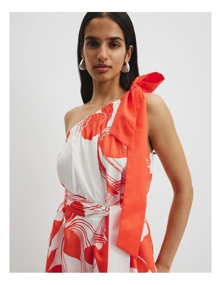 COUNTRY ROAD Print Trapeze Maxi Dress - sizes 10 & 14 - RRP  $249