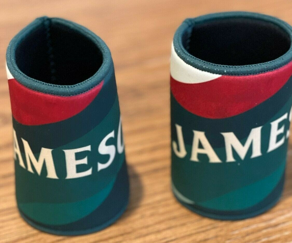 JAMESON Stubby Holders / Stubbie Holders - Brand New x 2