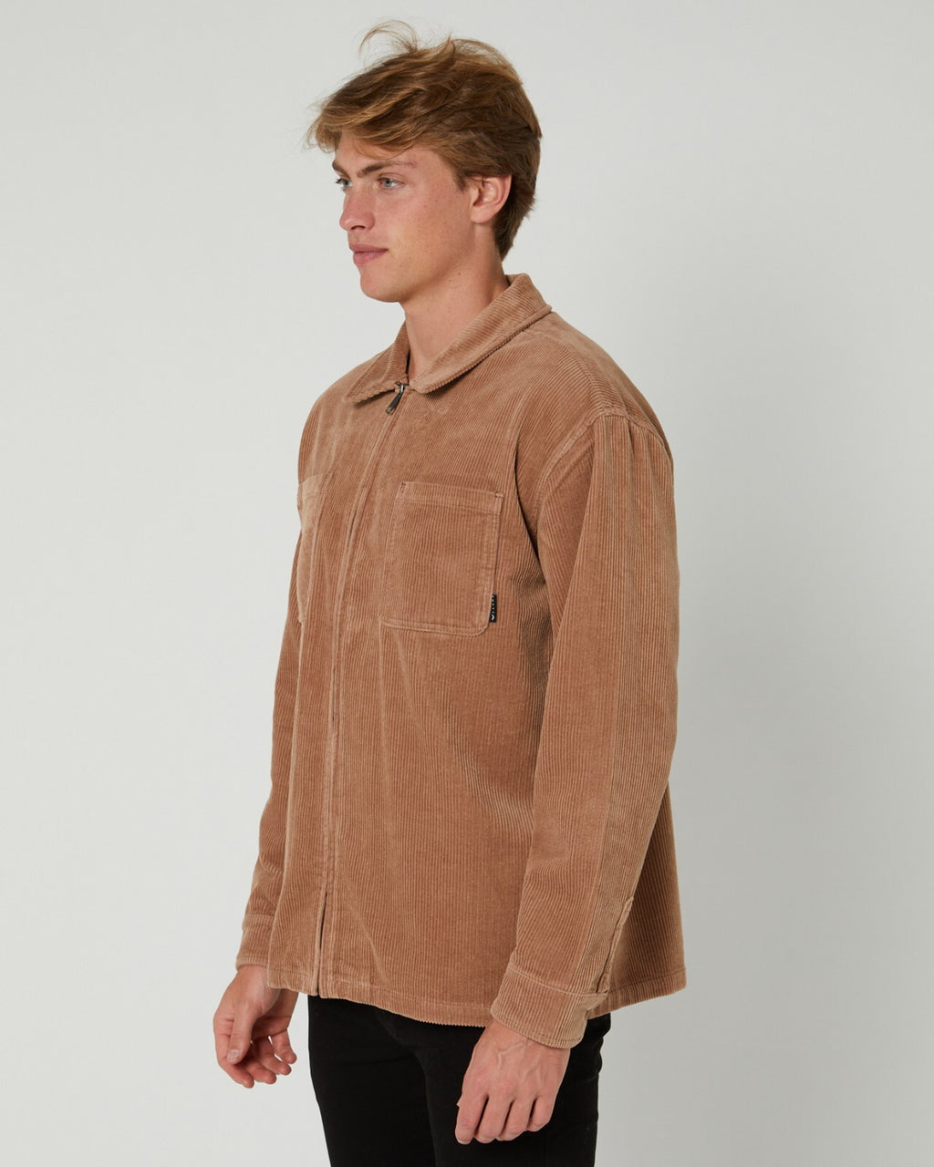 RUSTY Coup Cord Mens LS Overshirt - sizes M & XL & XXL - RRP $99.99