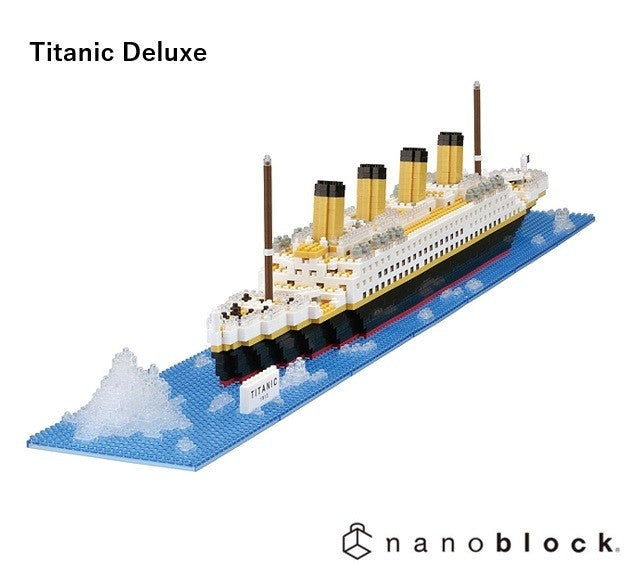 NANOBLOCK - Titanic Deluxe - 1800 + pieces