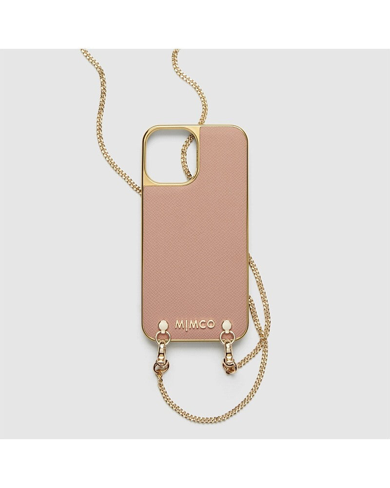 MIMCO Classico Cross Body IPHONE 13 & 13 PRO - Almond - RRP $129 - 100% Genuine