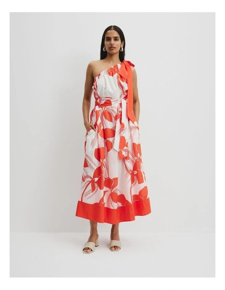 COUNTRY ROAD Print Trapeze Maxi Dress - sizes 10 & 14 - RRP  $249