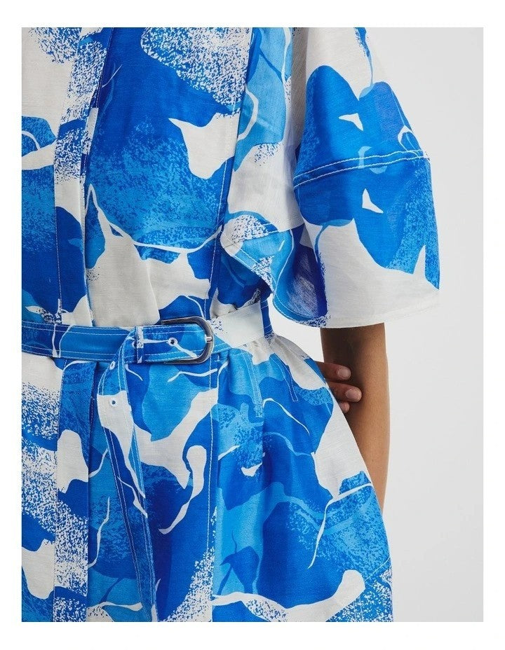 COUNTRY ROAD Print Organza Mini Dress - sizes 10 & 12 - RRP  $249