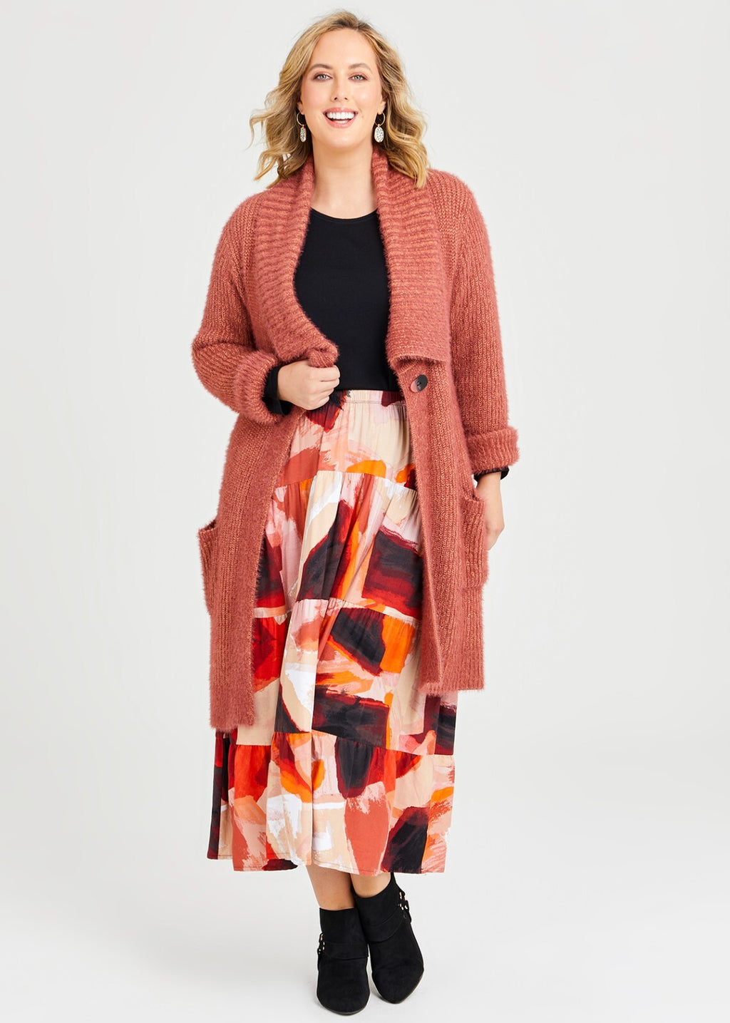 TAKING SHAPE Natural Coast Drift Skirt - size 18 - RRP $129.95