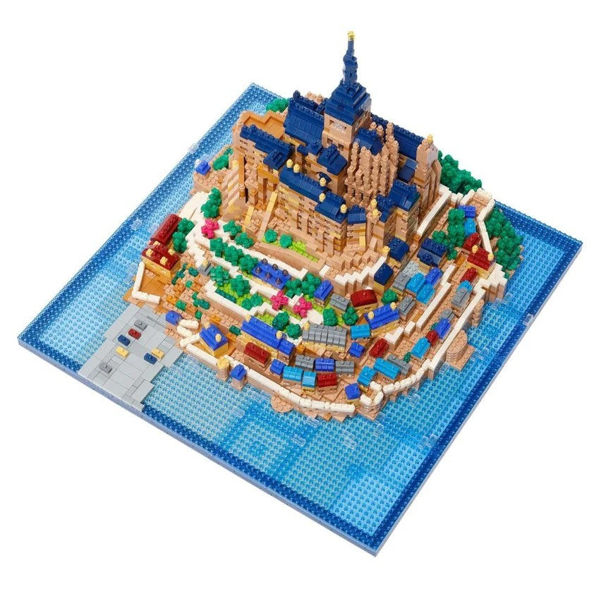 NANOBLOCK -Mont Saint-Michel - Deluxe Edition - 5360 + pieces