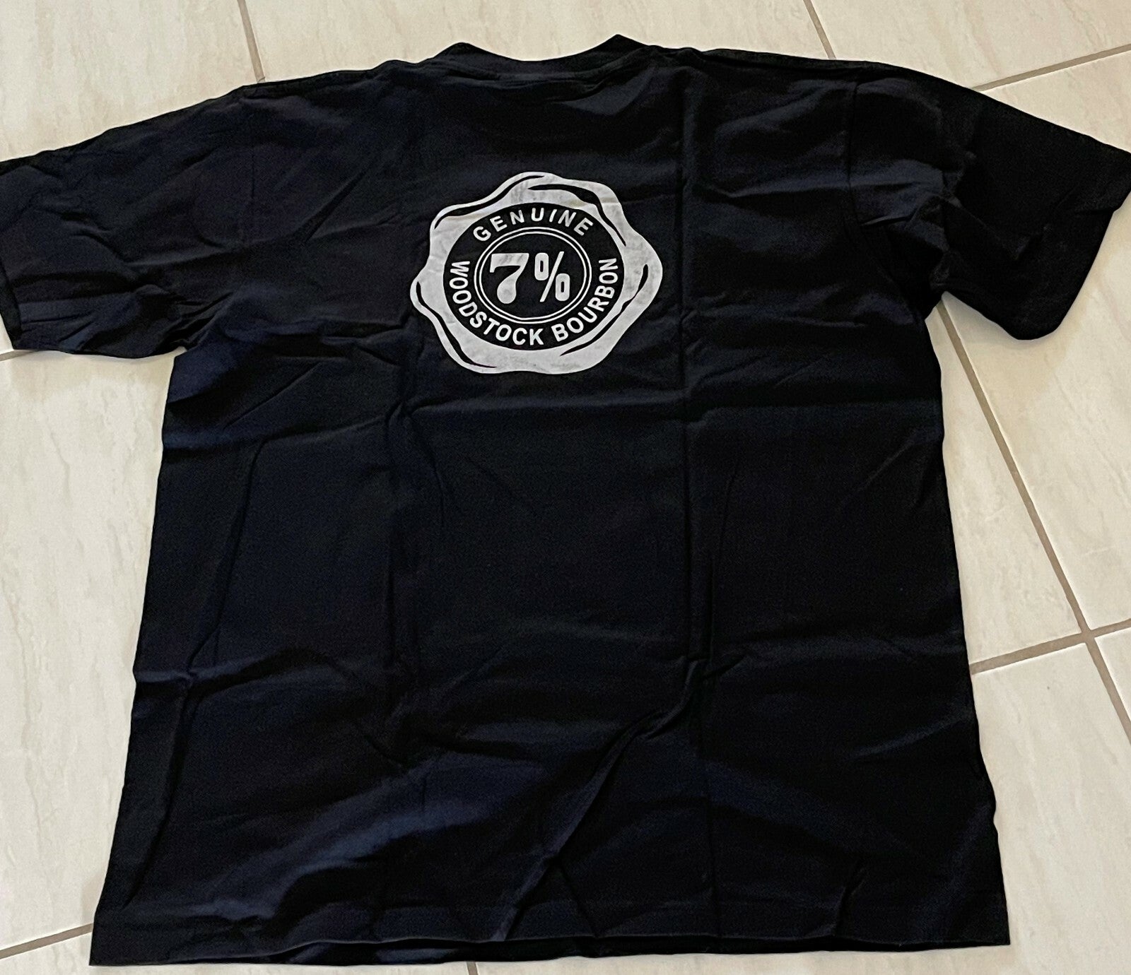 Brand New WOODSTOCK Kentucky Bourbon T-Shirt - sizes  M & L