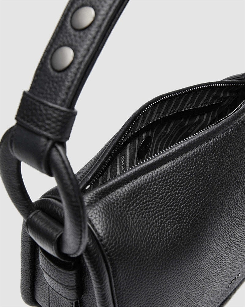 MIMCO Contort Large Shoulder Bag - Black - RRP $450.00 - 100% Genuine