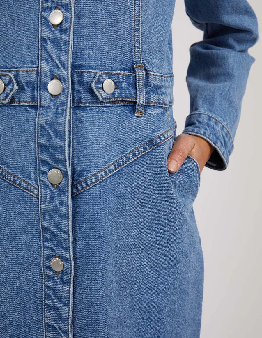 FOXWOOD Charlotte Denim Dress - sizes 12/14/16 - RRP  $149.95