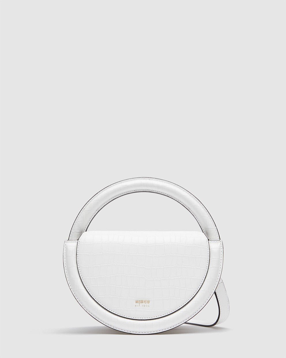 MIMCO Mod Circle Crossbody Bag - White - RRP $499.00 - 100% Genuine