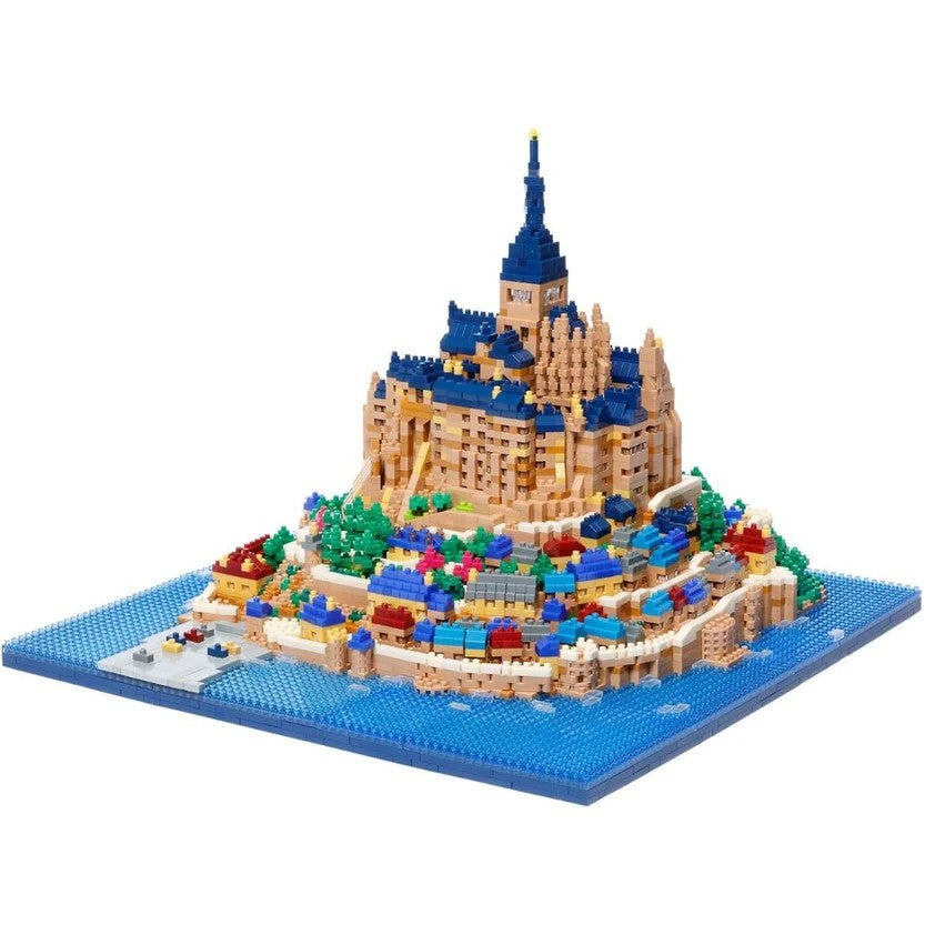 NANOBLOCK -Mont Saint-Michel - Deluxe Edition - 5360 + pieces