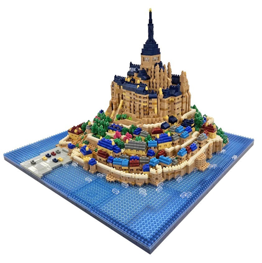 NANOBLOCK -Mont Saint-Michel - Deluxe Edition - 5360 + pieces