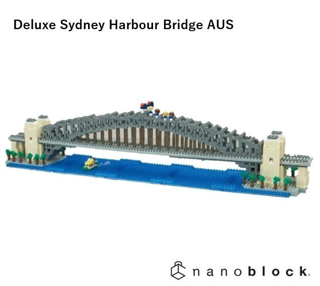 NANOBLOCK - Sydney Harbour Bridge - Deluxe Edition - 1510 + pieces