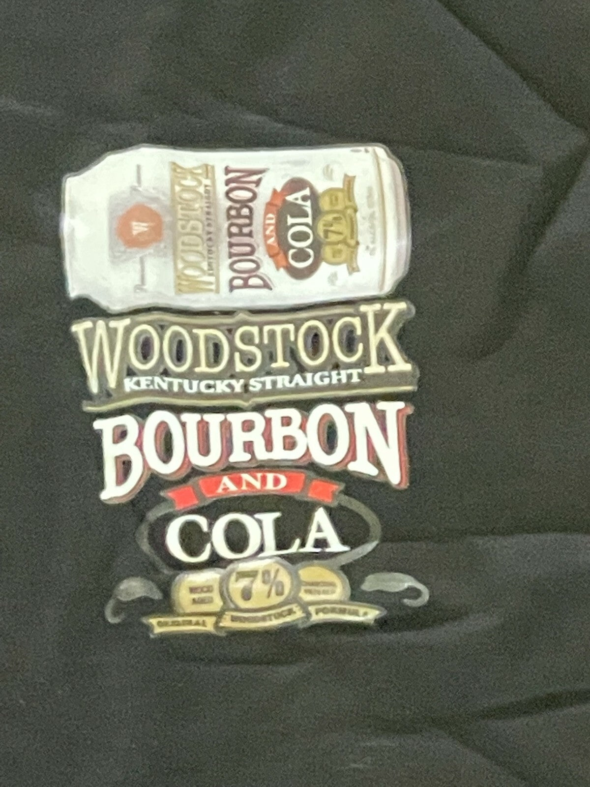 Brand New WOODSTOCK Kentucky Bourbon T-Shirt - sizes  M & L