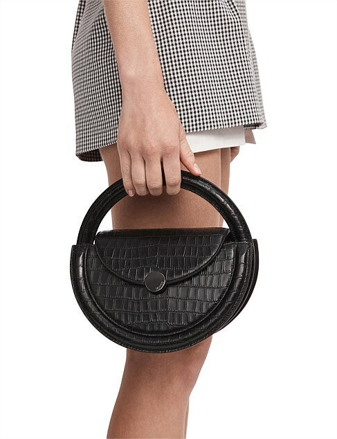 MIMCO Mod Circle Crossbody Bag - Black - RRP $499.00 - 100% Genuine