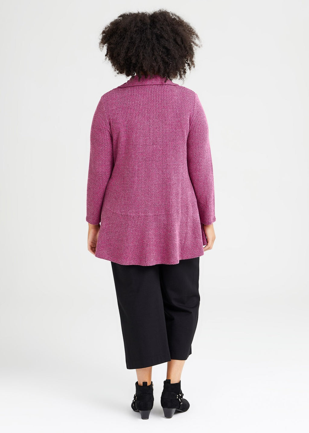 TAKING SHAPE Anneli Zip Collar Top/Jumper - S - size 16-18  RRP $129.95