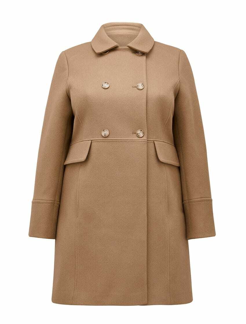 FOREVER NEW Montana Curve Dolly Coat - sizes 16 / 18 / 20 / 22 - RRP $179.99