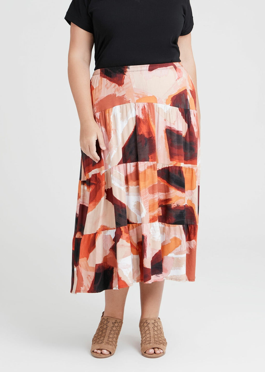 TAKING SHAPE Natural Coast Drift Skirt - size 18 - RRP $129.95