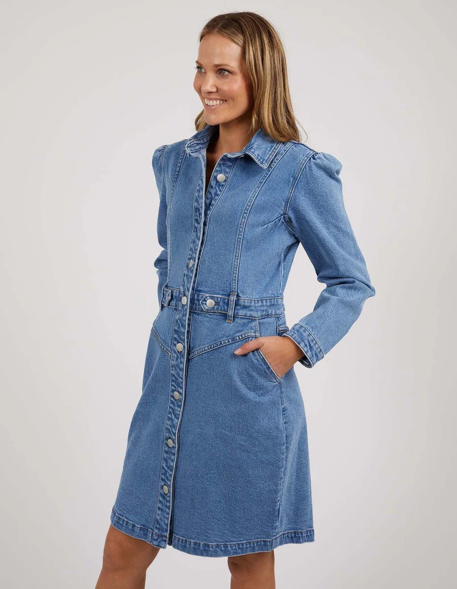 FOXWOOD Charlotte Denim Dress - sizes 12/14/16 - RRP  $149.95