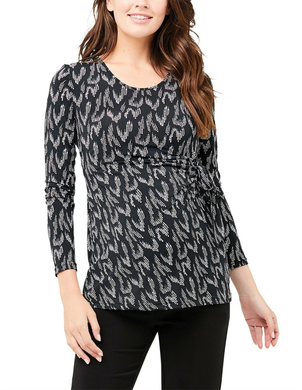 New RIPE MATERNITY Spencer Side Tie Top - size M  - Medium - RRP $79.95
