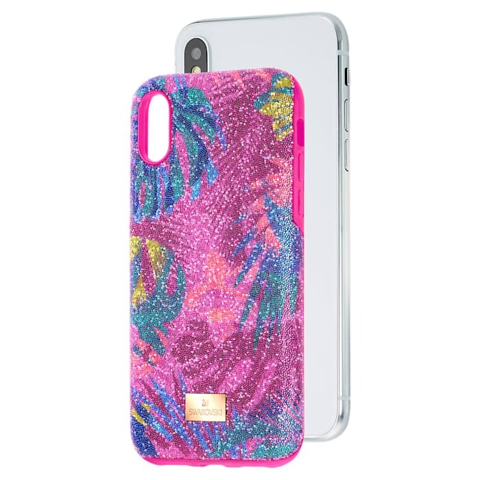 SWAROVSKI Tropical Multicolour Phone Case  - X/XS - RRP  $120.00 - 100% Genuine