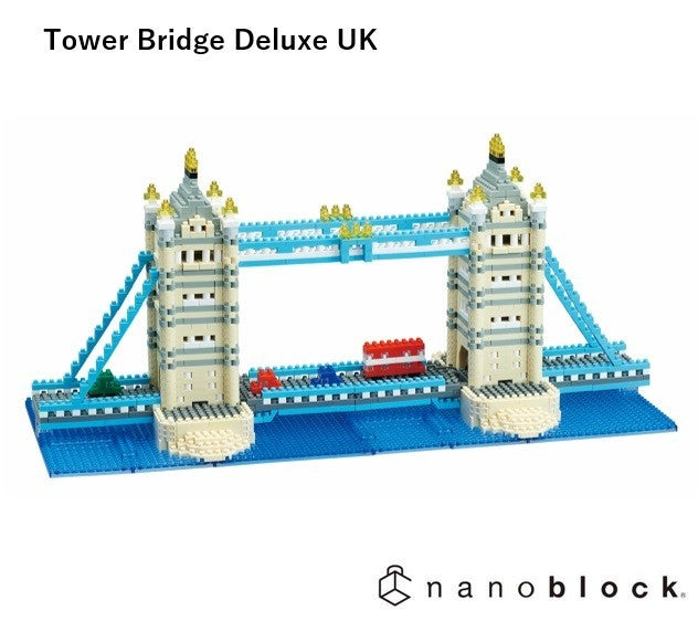 NANOBLOCK - Tower Bridge UK - Deluxe Edition - 1700 + pieces