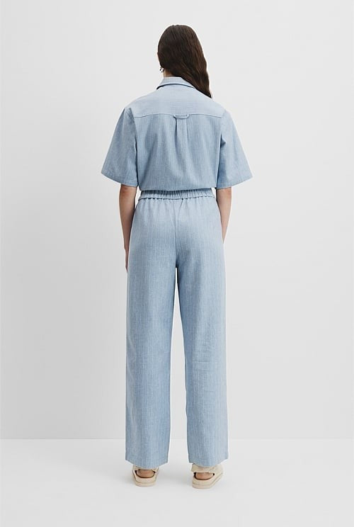 COUNTRY ROAD Pull-On Denim Pants - size 16 - RRP $199.00